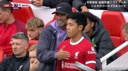 爪痕をしっかり残した7分間！リバプール遠藤航が豊富な運動量とハードプレッシングを披露 鬼プレス炸裂&チャンスに結びつけたダイレクトパス