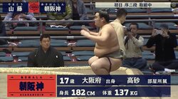 ひと足お先に開幕戦　阪神ファンで春場所から改名「朝阪神」は金本監督ファン