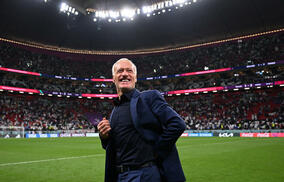 イングランドとの決戦制してベスト4へ、デシャン監督「大勝負だった」