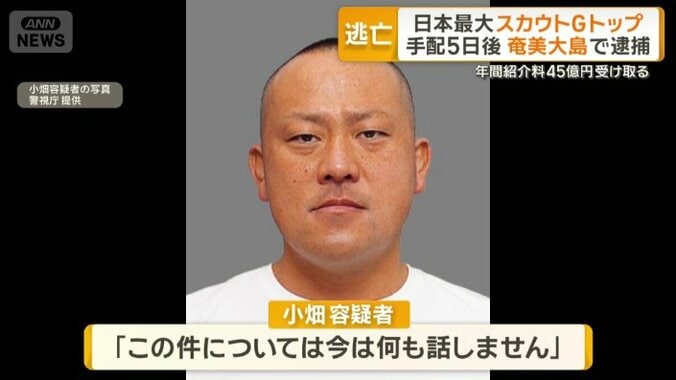 「この件については今は何も話しません」