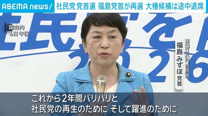 福島みずほ党首