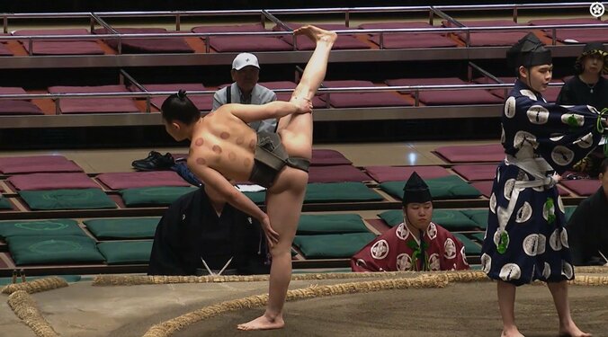 「琴栄峰並みに美しい四股」序二段に“美四股”力士現る 「綺麗な四股」美しい所作にファン熱視線 2枚目