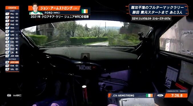 世界ラリー、競技中の「貴重なタイヤ交換映像」に脚光 道端で早業…1分30秒足らずで猛然と発進「はやっ」驚きの声 3枚目