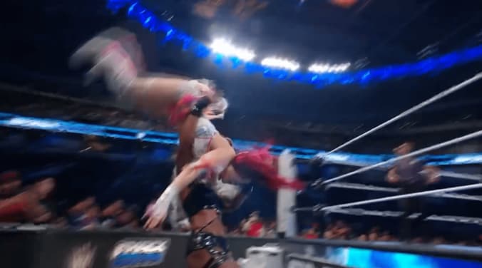 【映像】ケガ抱える日本人女子、驚きの“絶叫”アクロバティック