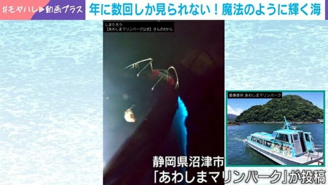 魔法にかかったような海