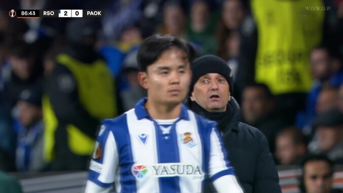 【映像】久保建英、“逆足コロコロスルーパス”で決定機演出