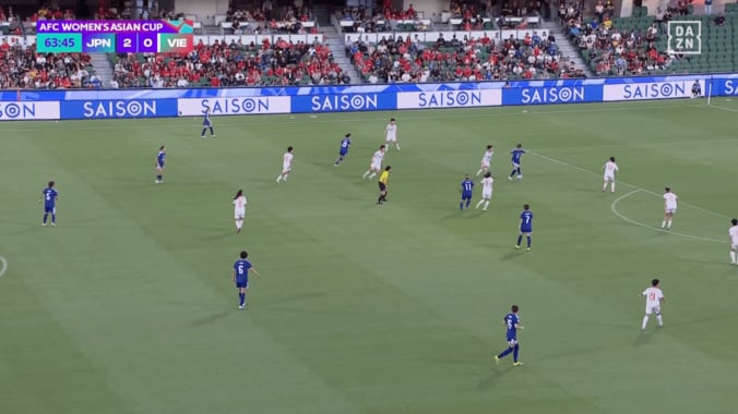 “神トラップ”に驚愕！なでしこFWの超速スーパーゴールが「マジでワールドクラスだ」「美しい」藤野あおばが衝撃弾【女子アジアカップ】 4枚目