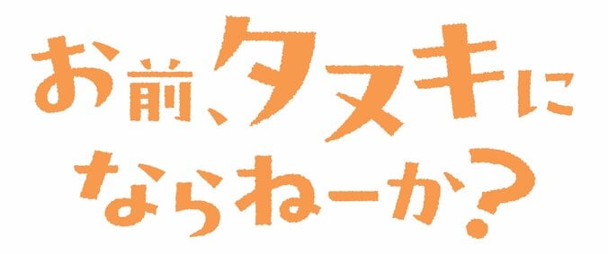 『お前、タヌキにならねーか？』TVアニメ化決定！ティザービジュアル＆特報解禁、監督に神谷純 3枚目