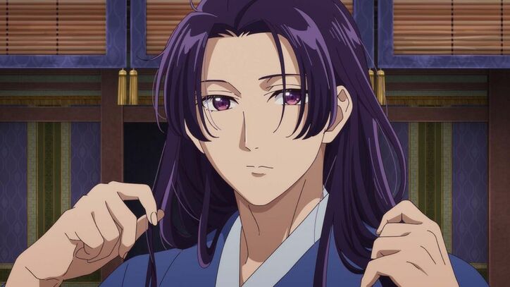 アニメ「薬屋のひとりごと」16話場面カット 壬氏