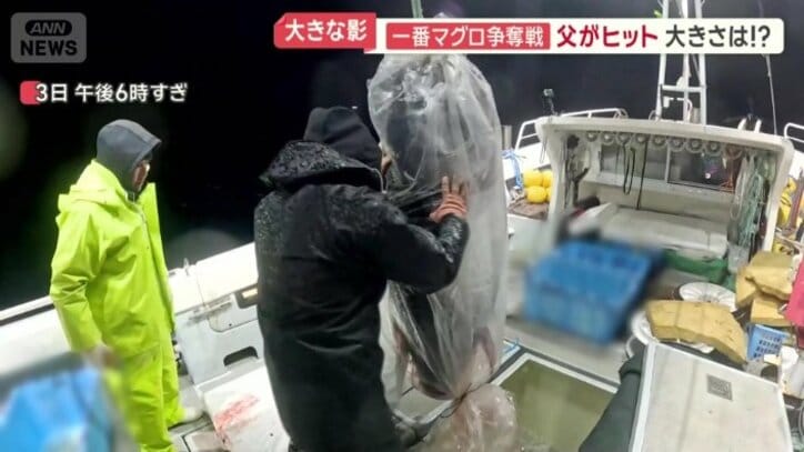 すぐに氷水の中へ