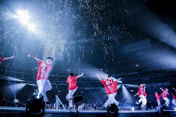 EXILE、熊本・岩手の子どもたち91名による「チームRising Sun Project」と共演！圧巻のパフォーマンスを披露