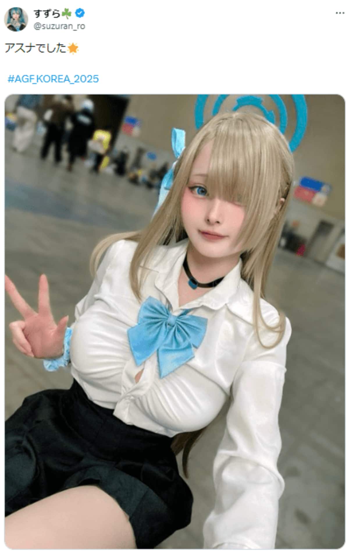 ボタン弾けそう」な姿に視線が釘付け!『ブルアカ』一之瀬アスナ ボタン弾けそう」な姿に視線が釘付け!『ブルアカ』一之瀬アスナ