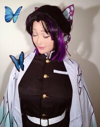 叶姉妹『エアコミケ❤️鬼滅の刃✨プレシャスな❤️胡蝶しのぶ✨アートコスプレシリーズ-2✨✨』