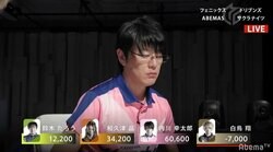 “桜の王子”内川幸太郎、サクラブレード4連斬 終盤一気の逆転勝利／麻雀・Mリーグ