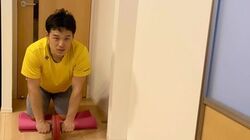 三谷竜生、“キメ顔”ポーズのトレーニング動画に「腹筋崩壊」「なにを見させられとんねん」ツッコミ続々