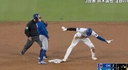どこ見てんだよ！ 大谷翔平の“ギリギリ盗塁”で異変「首ヤバい」 相手野手の様子がおかしくなる