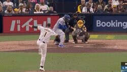 これは打てない… パドレス・松井裕樹に「やっとかよ！」 ド軍強打者が天を仰ぐ… “完璧すぎる1球”に「もっといい場面で使って」