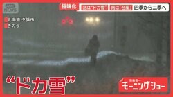 北はドカ雪　南は台風接近　四季から二季へ　専門家「今の状態は極端化」