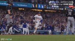 カーショーのために！ 大谷翔平が激走→“絶不調男”が劇的サヨナラ打…快挙達成のレジェンド左腕に勝利を捧げるドジャースナインにファン感動