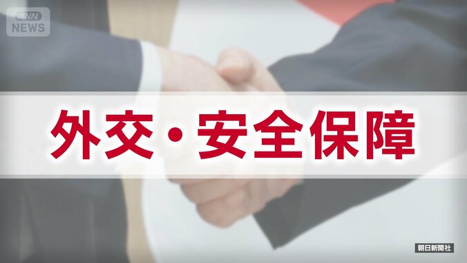「外交・安全保障」　主要各党の公約　【衆院選2026】 1枚目