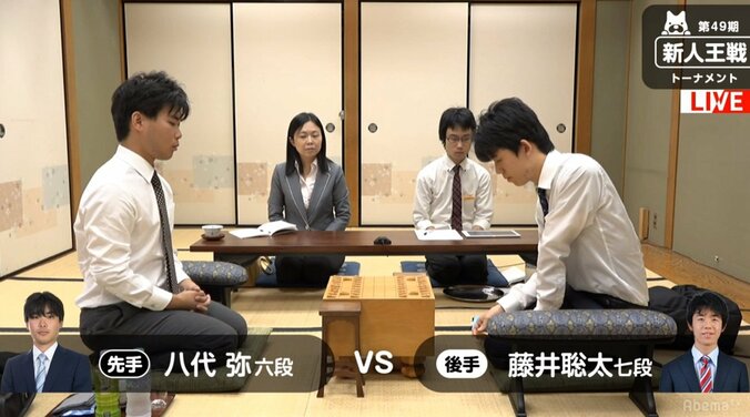 藤井聡太七段が“最後の若手棋戦”出場へ　八代弥六段と早指し戦優勝者対決　現在対局中／将棋・新人王戦 1枚目