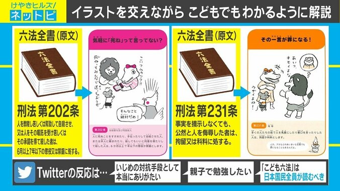 「いじめから身を守る術を知ってほしい」9月1日を前に『こども六法』が話題 「親子で勉強したい」の声も 2枚目