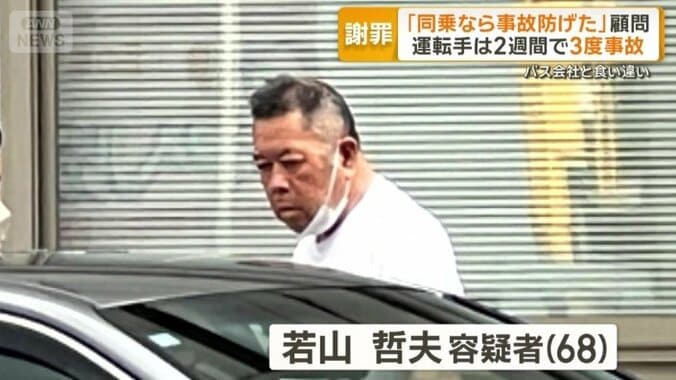 若山哲夫容疑者（68）