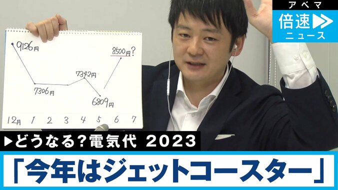 2023年の電気代は「ジェットコースター」なぜこんなに動くのか？ 1枚目