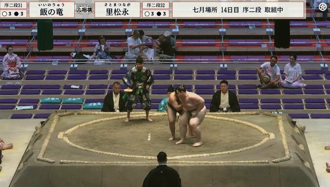 対戦力士を土俵上で回転させまくる衝撃取組