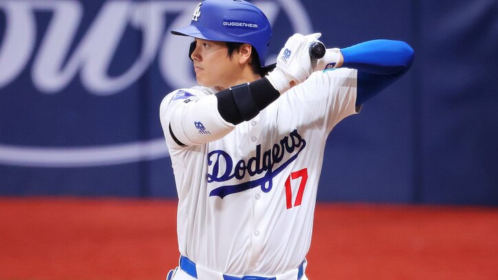 【写真・画像】大谷翔平、3打席連続三振も起死回生の二塁打で逆転劇演出 　1枚目