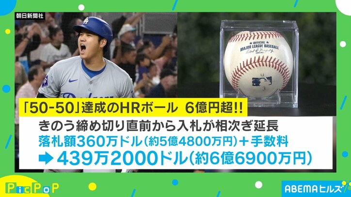 【映像】じっくり見たい「50-50」記念ボール