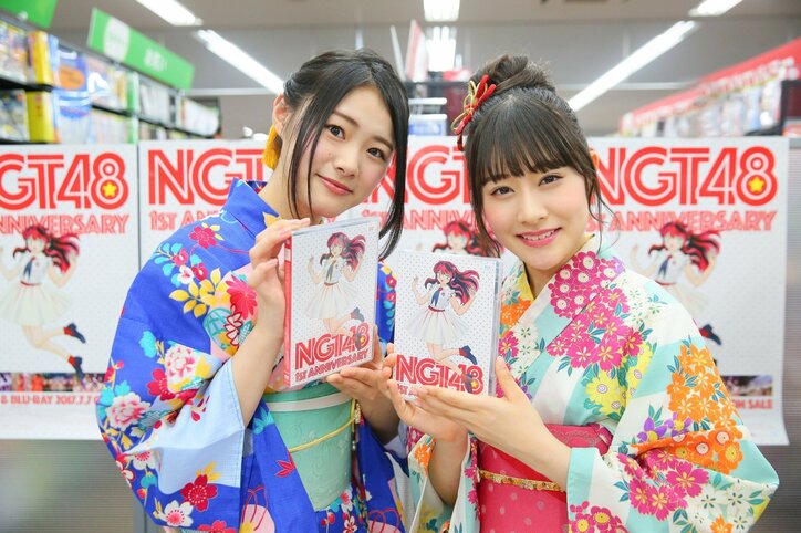 「NGT48 1st Anniversary」DVD&Blu-rayが販売開始　地元万代では浴衣姿で七夕お渡し会開催