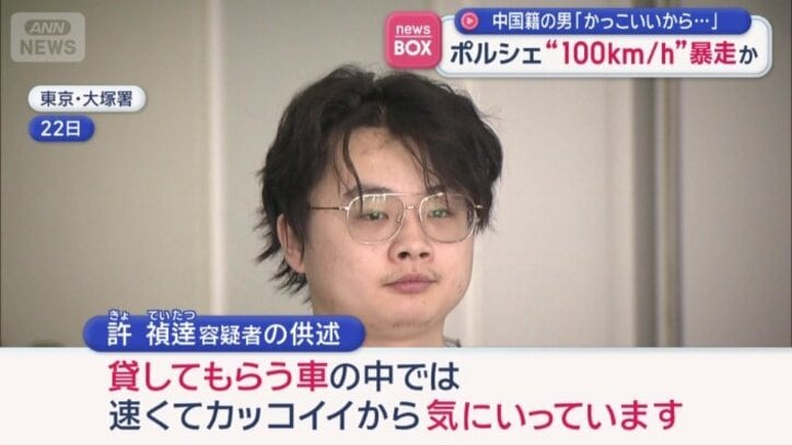 許容疑者の供述