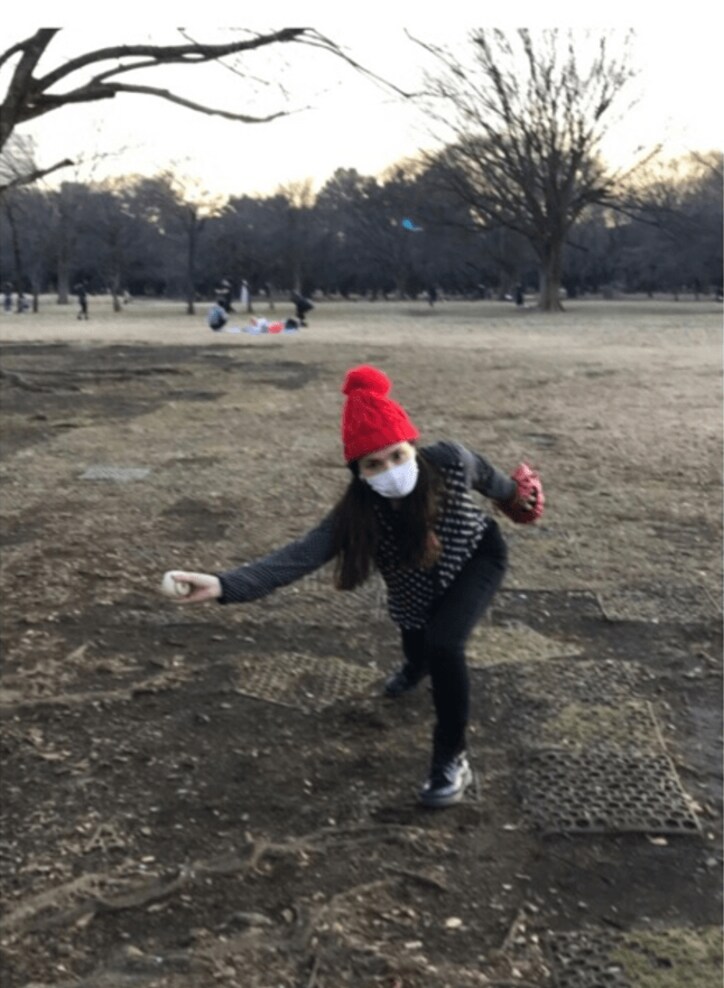 平野ノラ、アンガ田中とキャッチボール　山田久志のアンダースローを特訓