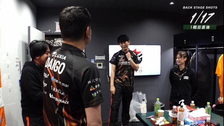 【写真・画像】仲間が大三元打った直後に負けてられるかって……竹内元太が明かした“力が入りまくってた理由”がカッコ良い チームメイトも笑顔に／麻雀・Mリーグ　2枚目