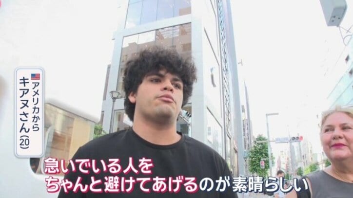 日本の朝の風景に「優しさ」を感じたという
