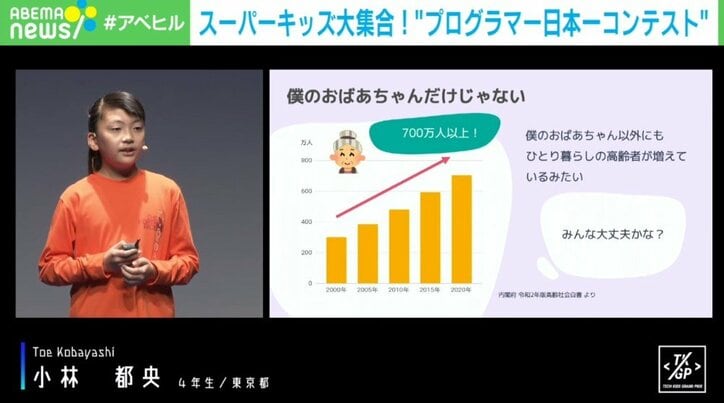 プログラミングで社会課題を解決！ 天才キッズたちの熱きプレゼン大会
