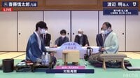 名人戦 七番勝負 第三局 2日目渡辺明名人 対 斎藤慎太郎八段