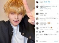 「これこそビジュ爆発」「神ですか？」人気コスプレイヤー・伝染タルキ、「チェンソーマン」デンジに扮した制服ショットが話題に