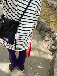 江原千鶴『しまむらで妊婦コーデ（妊娠6ヶ月）』