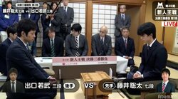 藤井聡太七段、勝てば2度目の棋戦優勝　現在対局中／将棋・新人王戦決勝三番勝負