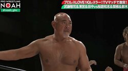 ノア無観客試合で「武藤vs桜庭」が実現 今後の参戦に武藤「俺のギャラ高いからな（笑）」と含み