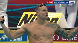 最強スイマー・ドレセルを追い詰めたのは42歳のサントス 松田丈志氏も「うおほー」「くー」と感情移入の激闘