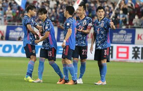 久保建英と前田大然が代表初ゴール！ 日本代表がW杯出場のガーナを寄せ付けず決勝進出《キリンカップサッカー2022》