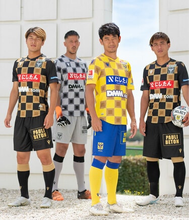 Jリーグにも！クロアチア代表と同じ「チェック柄のユニフォーム
