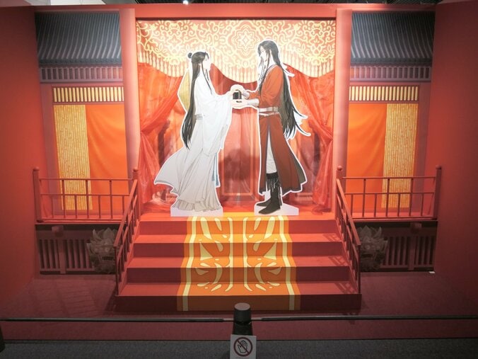 【写真・画像】名場面を原画とともに振り返る美麗展示の数々！「アニメ天官賜福展 -天地流光-」レポート　7枚目