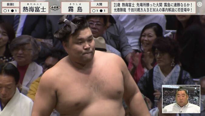 【写真・画像】「鋼の肉体」ムキムキボディの19歳力士 強い勝ちっぷりに相撲ファンが注目「力あるなー」「かっこいい」　1枚目