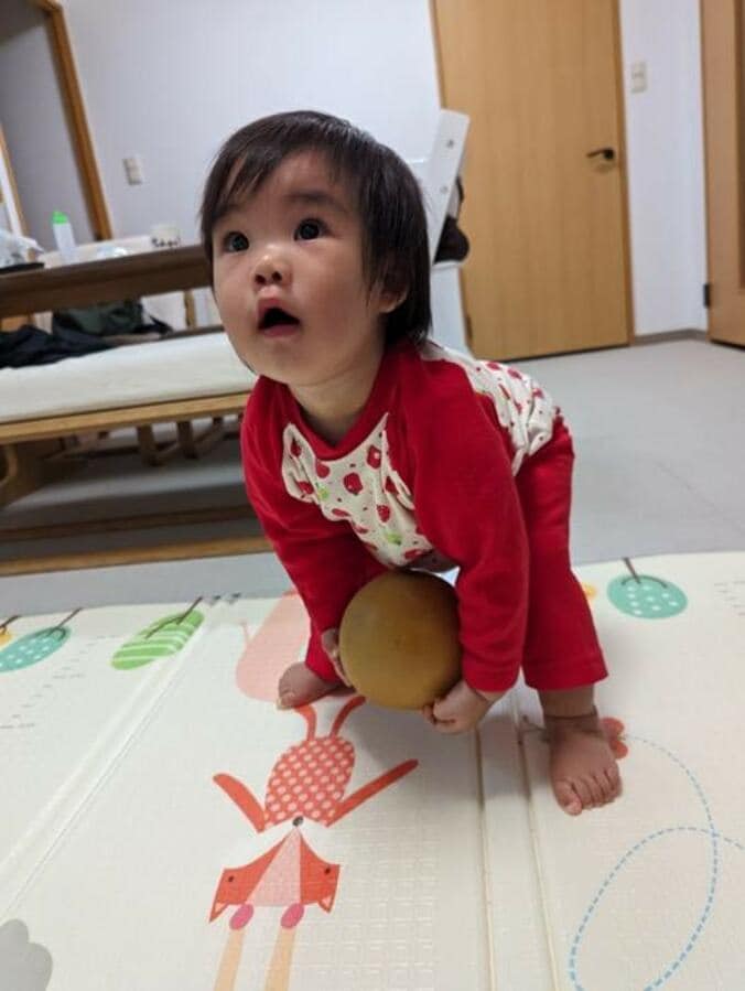  チェリー吉武、しみじみと感じる娘の成長「立って歩いてそして喋って」  1枚目