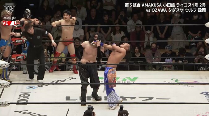プロレスで手をガブリ！ 猟奇的な行為に騒然 “噛みつき”タッチ連携まで飛び出す異常事態に驚きの声 2枚目
