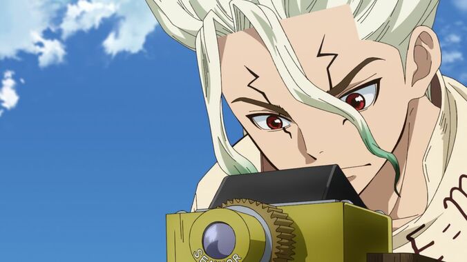 アニメ「Dr.STONE NEW WORLD」千空たちの通信が何者かに妨害される…第3話先行カット&あらすじ公開 1枚目